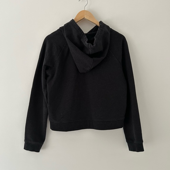 Sunday Best Raglan Hoodie GUC Heather Black Size S - Picture 2 of 4